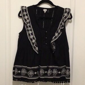 Women’s embroidered top